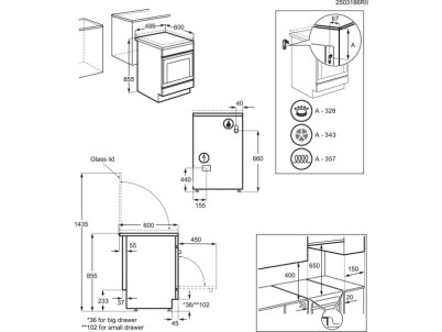 CKB56490BM SPORÁK KOMBINOVANÝ AEG CKB56490BM SPORÁK KOMBINOVANÝ AEG