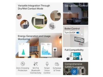 TP-LINK Tapo S110E Smart Switch, Prepínač