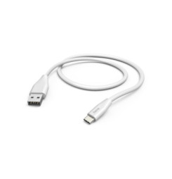 HAMA Kábel USB-A/USB-C, 1,5m, biely