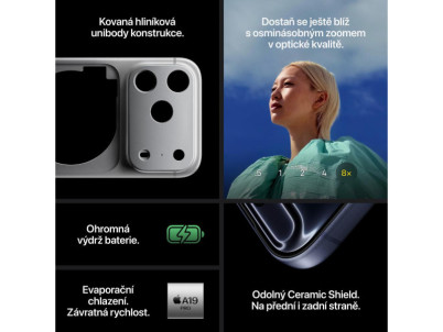 iPhone 17 Pro Max 256GB Silver