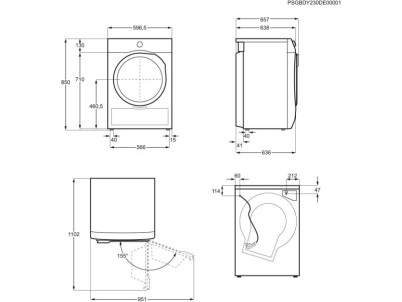 TR9384CC sušič bliezne AEG