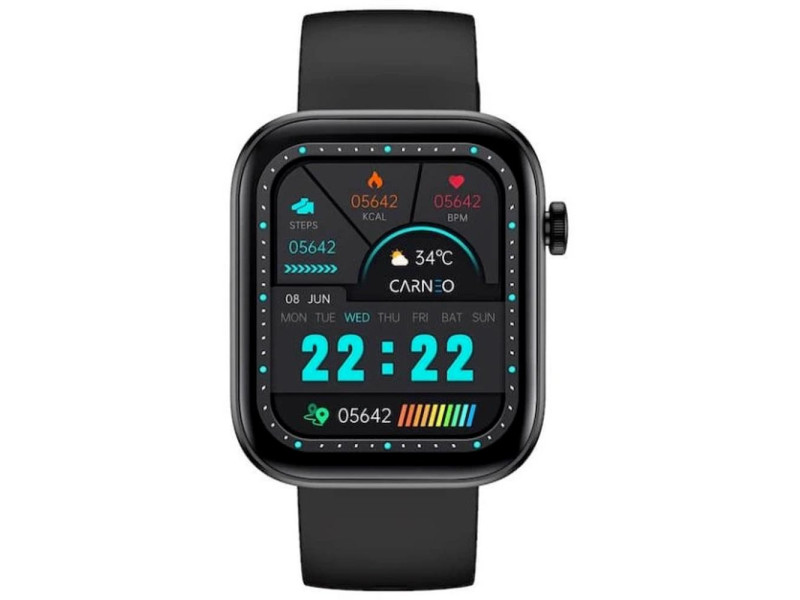 CARNEO Zenith HR+ black smart hodinky CARNEO Zenith HR+ black smart hodinky