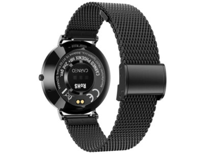 Phoenix HR+2nd black smart watch CARNEO