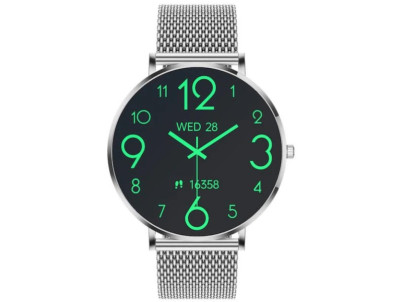 Phoenix HR+2nd silver smart watch CARNEO