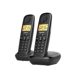 GIGASET Basic 100 Duo, Telefónny prístroj, čierny