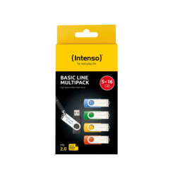INTENSO Basic Line 5x 16GB USB 2.0 (3503575)