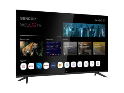 SLE 43FS804B WEBOS SMART TV SENCOR SLE 43FS804B WEBOS SMART TV SENCOR