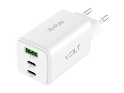 YAC G65 VOLT Nabíječka 65W/ 3xUSB YENKEE