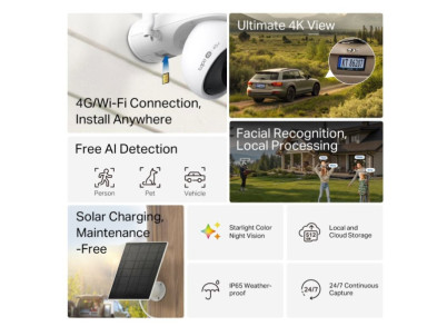 TP-LINK Tapo C665G K Vonkajšia bezpečnostná kamera