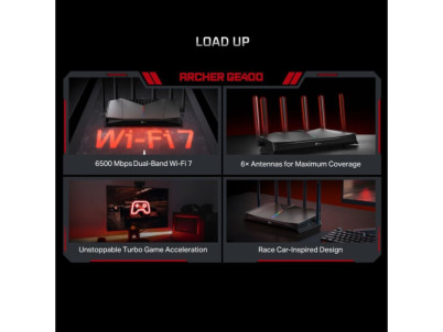 TP-Link Archer GE400, BE6500 Wi-Fi 7 Router