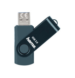 HAMA Drive Rotate, USB Kľúč, 32GB, modrý