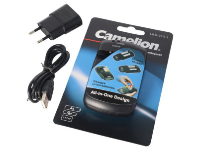 CAMELION LBC-0313-1, Nabíjačka batérii, čierna