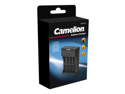 CAMELION LBC-321, Nabíjačka batérii, čierna