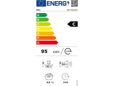 BM3T3824WW Sušička bielizne BEKO