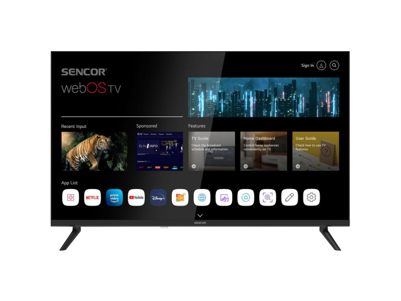 SLE 32S810B WEBOS SMART TV SENCOR SLE 32S810B WEBOS SMART TV SENCOR