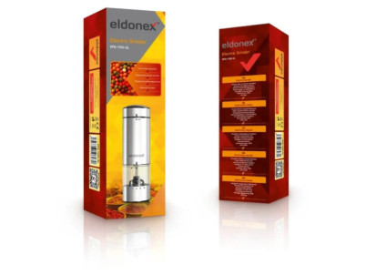 ELDONEX PepperSpin, Elektrický mlynček, nerez