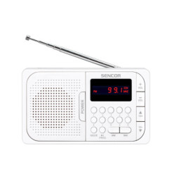 SRD 216 WH FM/BT/USB/SD SENCOR