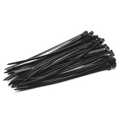 Páska sťahovacia Strend Pro CT66BL, 250x3,6 mm, 50 ks, čierna, nylon, viazacia