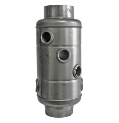 Výmenník tepla KLASIK GAJO 130/132 mm, teplovzdušný výmeník na dymovod