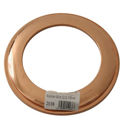 Ružica dymová Antikoro 120 mm, Cu, na dymovod