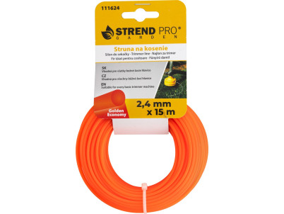 Silon na kosenie Golden Economy 2,4 mm, L-15 m, okrúhly