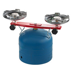 Varič Meva Picamp, 2.4 kW, dvojhorákový, na 2 kg PB fľašu, 10 hod., kempingový