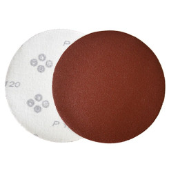 Výsek KONNER D30, 125 mm, P150, brúsny, okrúhly, bez dier, AluOxide