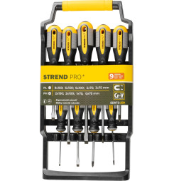 Sada skrutkovačov Strend Pro SDX72-209, 9 dielna, ploché + Phillips