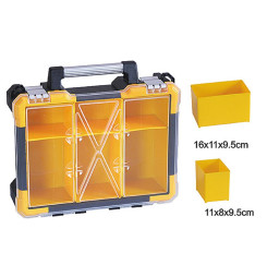 Kufríkový organizér HL3086-C, 38x34x11 cm, max. 23 kg, 6 priečok