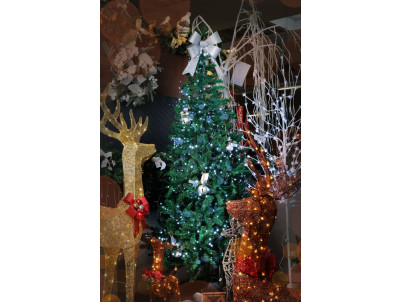 Stromček MagicHome Vianoce Classic2, jedľa, 210 cm