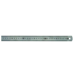 Pravítko Strend Pro SSR0060, 600x28x0,7 mm, nerezové, INOX