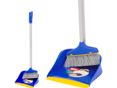 Súprava upratovacia Neco 30-1045-14, metla s lopatkou, násadou 80 cm
