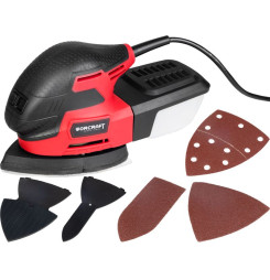 Brúska Worcraft DS-220, 148x85x148 mm, 220W, 230V, triangle, multibrúska