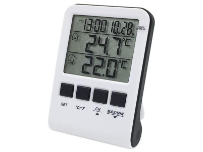 Meteostanica TMW15 mini, digitálna, bezdrôtová s vonkajším senzorom, 100x70x20 mm Meteostanica TMW15 mini, digitálna, bezdrôtová s vonkajším senzorom, 100x70x20 mm