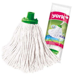 Hlavica na mop York 073010, MEGA, bavlnený, náhradná handra, 200 g