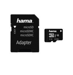 HAMA microSDHC 32 GB 80 MB/s Class 10 UHS-I