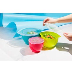 Miska MagicHome, šalátová, 1200/2000/3400 ml, sada 3 ks