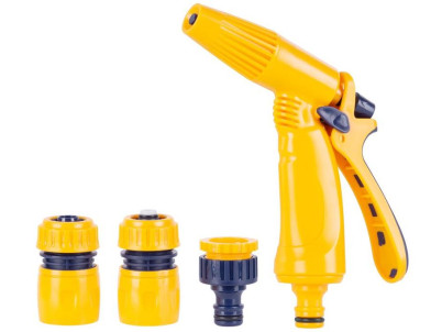 Sada zavlažovacia Strend Pro Garden, záhradná, 2x STOP rýchlospojka, adaptér, pištoľ Sada zavlažovacia Strend Pro Garden, záhradná, 2x STOP rýchlospojka, adaptér, pištoľ