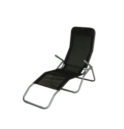 Lehátko JAMAICA, čierna, 140x60x95 cm