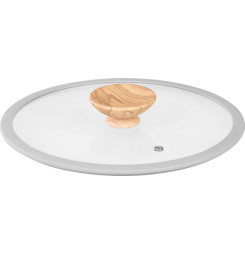 Pokrievka MagicHome Harmony, sklenená, 24 cm