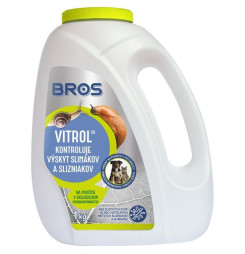 Prípravok Vitrol Bros, proti slimákom, 1000 g