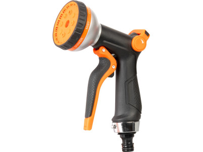 Pištoľ Strend Pro Garden, zavlažovacia, záhradná, 8 vzorov, plast