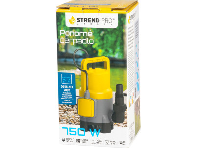 Čerpadlo Strend Pro Garden NSPW750-B, kalové, 750W, 14000 l/h, 10 m kábel