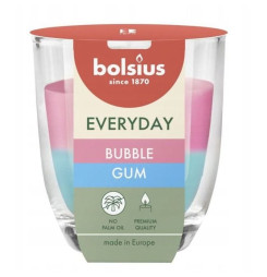 Sviečka Bolsius Everyday, aróma žuvačka, 80x70 mm, v skle