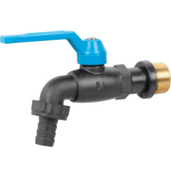 Ventil Strend Pro, záhradný, čierny, 3/4", Nylon