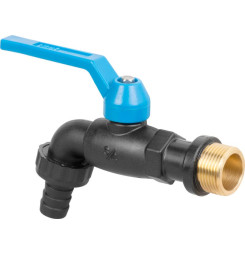 Ventil Strend Pro, záhradný, čierny, 3/4", Nylon