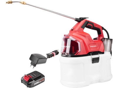 Postrekovač Worcraft CBS-S20Li-8L ShareSYS, 8 lit., 20V, 10W, SET 1x 2.0 Ah akumulátor, 1x nabíjačka