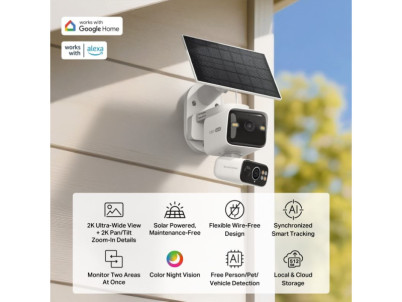 TP-link Tapo C645D KIT, Security Wi-Fi Kamera Sol