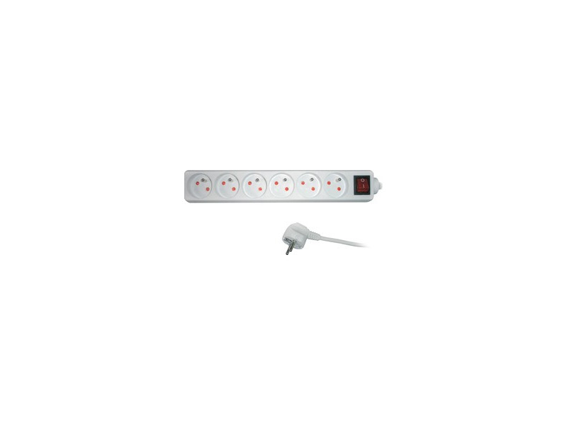 Sencor SPC 32 predlžovací kábel 2m / 6 3 × 1,0 mm s vypínačom