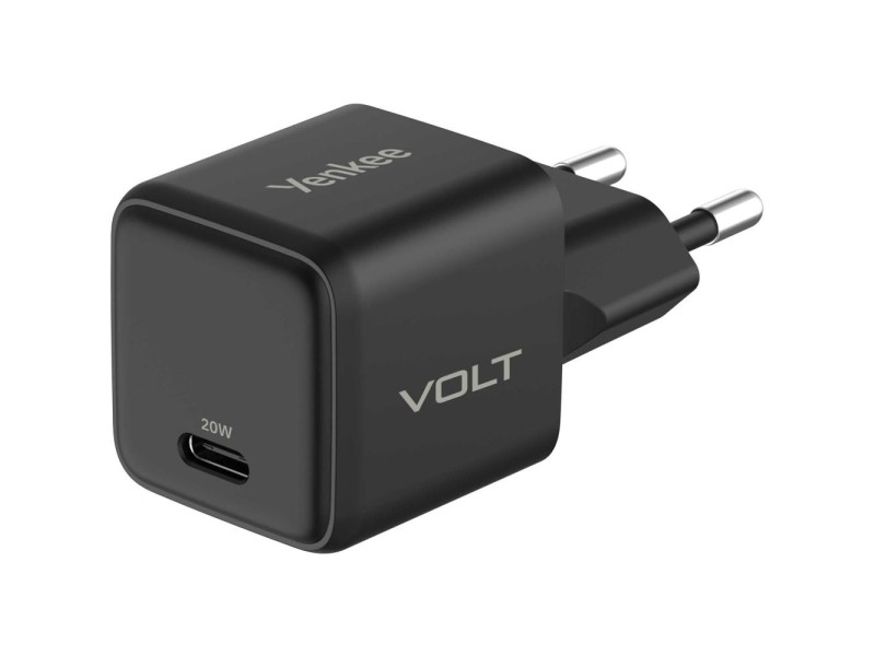 YAC G20 VOLT BK USB C 20W GaN YENKEE